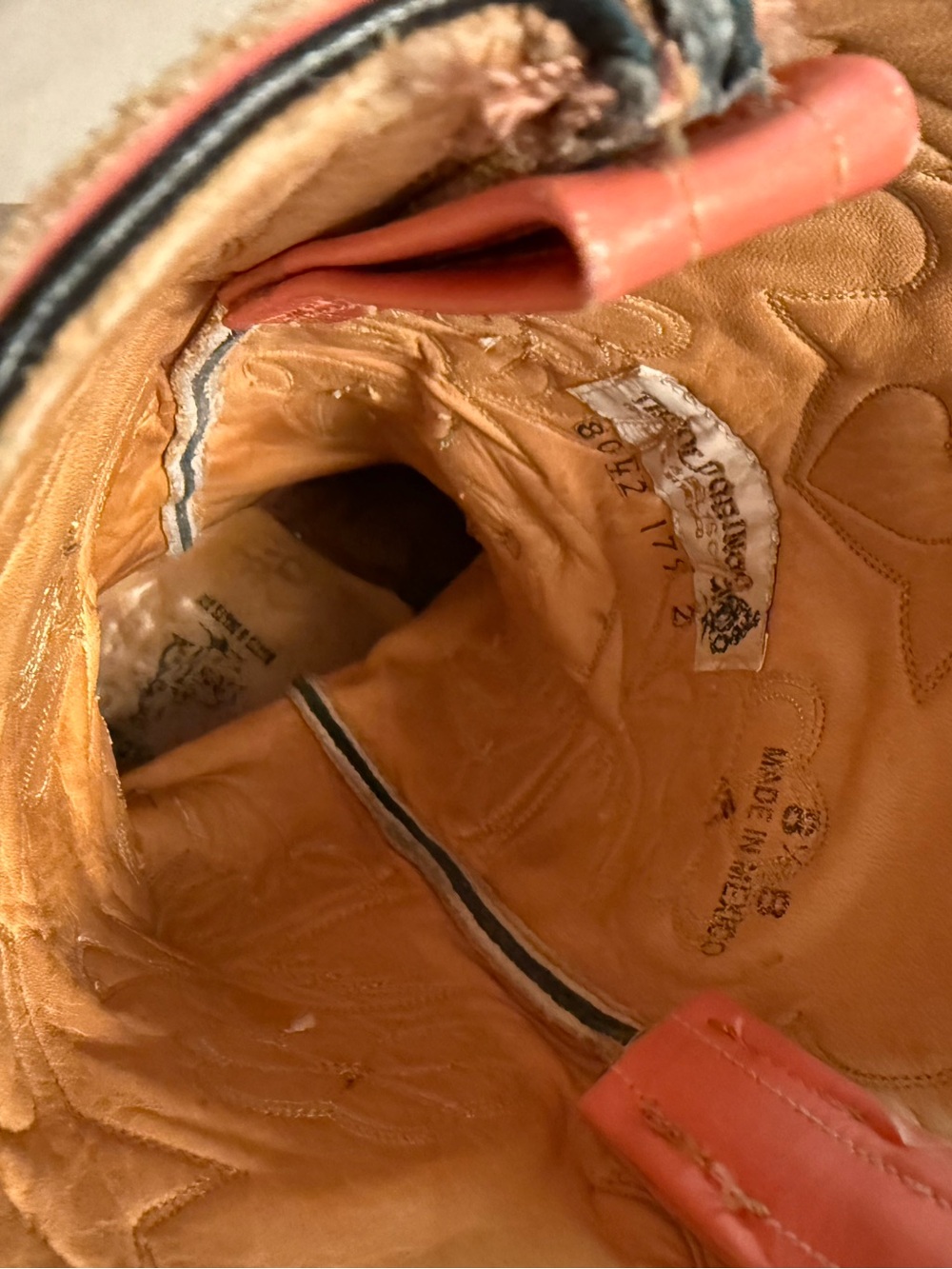 Old Gringo Coral Floral Western Cowboy Boots - Suede Leather - Picture 5 of 5